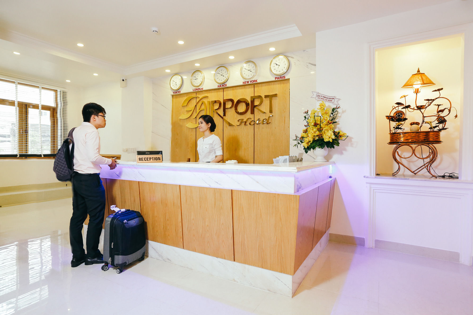 The Airport Hotel Ho-Chi-Minh-Stadt Exterior foto
